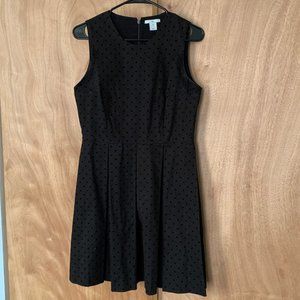 Black Fit and Flare Dress